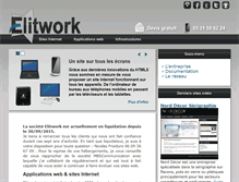 Tablet Screenshot of elitwork.com